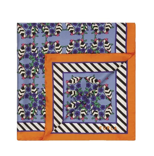Furla Primula Sciarpa Toni Onda 90 x 90 BX1294 - STANGA Pelletteria