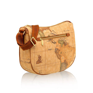 Geo Classic Borsa media a mezzaluna Alviero Martini 1^Classe - STANGA Pelletteria