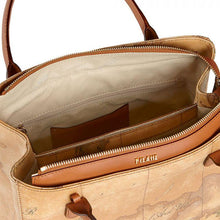 Carica l&#39;immagine nel visualizzatore di Gallery, Geo Classic Borsa piccola a mano con tracolla Alviero Martini 1^Classe - STANGA Pelletteria
