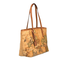 Carica l&#39;immagine nel visualizzatore di Gallery, Geo Classic Borsa Shopping Grande Alviero Martini 1^Classe D005 - STANGA Pelletteria

