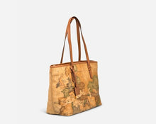 Carica l&#39;immagine nel visualizzatore di Gallery, Geo Classic Borsa shopping media Alviero Martini 1^ Classe - STANGA Pelletteria
