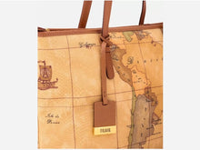 Carica l&#39;immagine nel visualizzatore di Gallery, Geo Classic Borsa shopping media Alviero Martini 1^ Classe - STANGA Pelletteria
