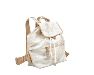 Geo Soft White Zaino con tasca frontale Alviero Martini 1^ Classe - STANGA Pelletteria