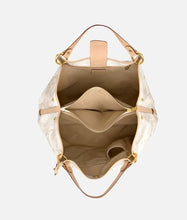 Carica l&#39;immagine nel visualizzatore di Gallery, Geo White Borsa grande a mano - STANGA Pelletteria

