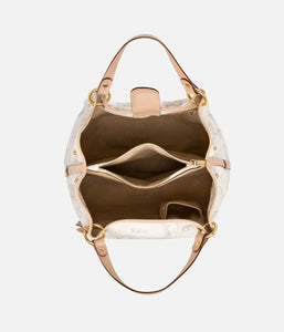 Geo White Borsa media a mano - STANGA Pelletteria