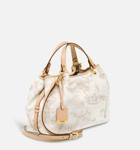 Geo White Borsa media a mano - STANGA Pelletteria