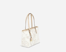 Carica l&#39;immagine nel visualizzatore di Gallery, Geo White Borsa Shopping Media Alviero Martini 1^ Classe - STANGA Pelletteria
