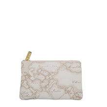 Carica l&#39;immagine nel visualizzatore di Gallery, Geo White Pochette rettangolare Alviero Martini 1^ Classe M002 - STANGA Pelletteria
