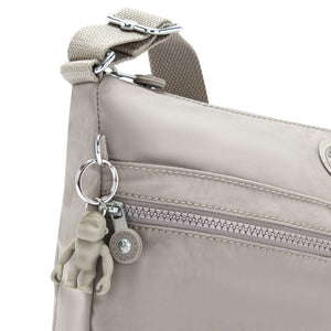 Izellah Borsa Kipling Media a Tracolla Grey Gris - STANGA Pelletteria