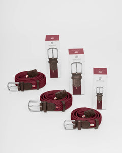 La Boucle Cintura Bordeaux - STANGA Pelletteria