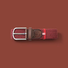 Carica l&#39;immagine nel visualizzatore di Gallery, La Boucle Cintura Bordeaux - STANGA Pelletteria
