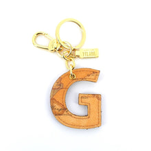 Carica l&#39;immagine nel visualizzatore di Gallery, Lettera G portachiavi Alviero Martini 1^ Classe - STANGA Pelletteria
