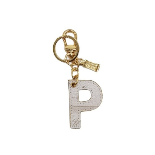 Lettera P Portachiavi Geo Classic Alviero Martini 1^A Classe P00P - STANGA Pelletteria