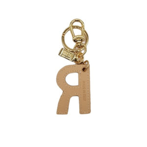 Lettera R portachiavi Geo White Alviero Martini 1^ Classe P00R - STANGA Pelletteria
