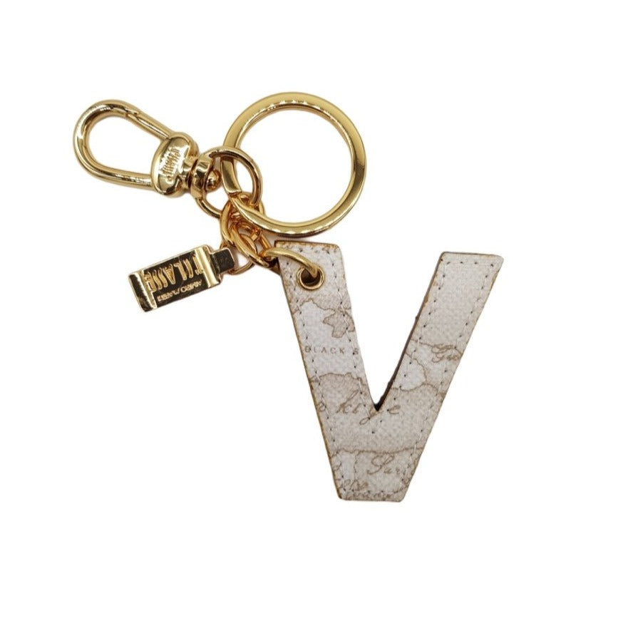 Lettera V Portachiavi Alviero Martini 1^A Classe - STANGA Pelletteria