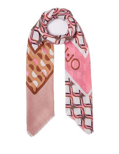 Liu Jo Foulard Liu Jo Better Soft Peach - STANGA Pelletteria