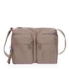 Carica l&#39;immagine nel visualizzatore di Gallery, Mandarina Duck Borsa Crossover Con Due Tasche Taupe - STANGA Pelletteria
