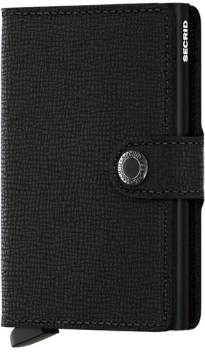 Miniwallet Crisple Black Secrid - STANGA Pelletteria