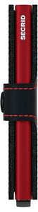 Miniwallet Matte Black & Red Secrid - STANGA Pelletteria
