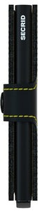 Miniwallet Matte Black-Yellow Secrid - STANGA Pelletteria