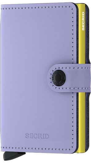 Miniwallet Matte Lila Lime Secrid - STANGA Pelletteria