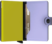 Carica l&#39;immagine nel visualizzatore di Gallery, Miniwallet Matte Lila Lime Secrid - STANGA Pelletteria
