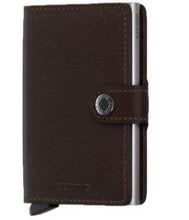 Carica l&#39;immagine nel visualizzatore di Gallery, Miniwallet Original Dark Brown Secrid - STANGA Pelletteria
