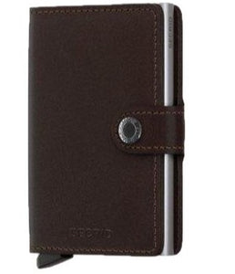 Miniwallet Original Dark Brown Secrid - STANGA Pelletteria