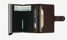 Carica l&#39;immagine nel visualizzatore di Gallery, Miniwallet Original Dark Brown Secrid - STANGA Pelletteria
