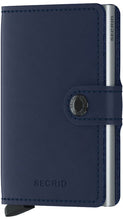 Carica l&#39;immagine nel visualizzatore di Gallery, Miniwallet Original Navy Secrid - STANGA Pelletteria
