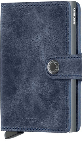 Miniwallet Vintage Blue Secrid - STANGA Pelletteria