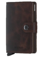 Carica l&#39;immagine nel visualizzatore di Gallery, Miniwallet Vintage Chocolate Secrid - STANGA Pelletteria
