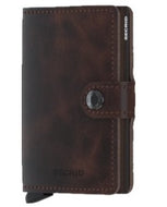 Miniwallet Vintage Chocolate Secrid - STANGA Pelletteria