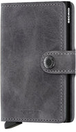 Miniwallet Vintage Grey-Black Secrid - STANGA Pelletteria