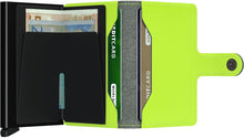 Carica l&#39;immagine nel visualizzatore di Gallery, Miniwallet Yard Lime Secrid - STANGA Pelletteria
