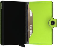 Carica l&#39;immagine nel visualizzatore di Gallery, Miniwallet Yard Lime Secrid - STANGA Pelletteria
