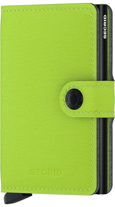 Miniwallet Yard Lime Secrid - STANGA Pelletteria