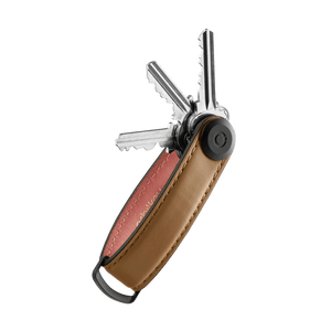 Orbitkey Portachiavi Leather Cocoa Rose - STANGA Pelletteria