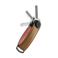 Orbitkey Portachiavi Leather Cocoa Rose - STANGA Pelletteria