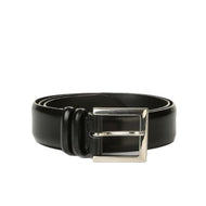 Orciani Cintura classica Calf in pelle Nera - STANGA Pelletteria