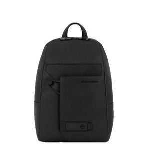 Piquadro Computer 13,3" Con Porta iPad®Pro 12,9" Backpack Aye Nero - STANGA Pelletteria