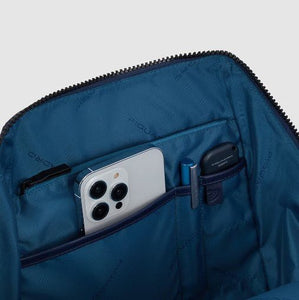 Piquadro Computer 13,3" Con Porta iPad®Pro 12,9" Backpack Aye Nero - STANGA Pelletteria
