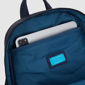 Piquadro Computer 13,3" Con Porta iPad®Pro 12,9" Backpack Aye Nero - STANGA Pelletteria