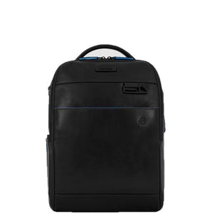 Piquadro Computer Backpack 14" With iPad® Compartment Nero - STANGA Pelletteria