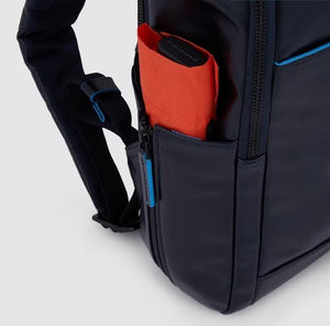 Piquadro Computer Backpack 14" With iPad® Compartment Nero - STANGA Pelletteria