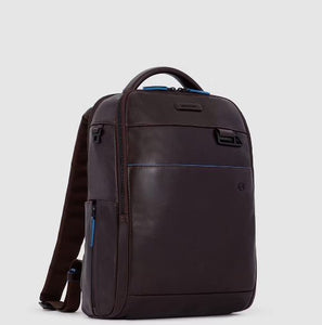 Piquadro Computer Backpack 14" With iPad® Compartment Testa Di Moro - STANGA Pelletteria