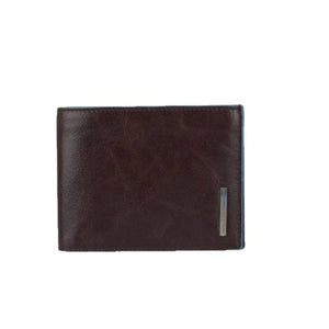 Piquadro Portafoglio porta carte con RFID Blue Square Moro - STANGA Pelletteria
