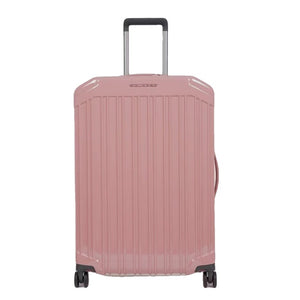 Piquadro Trolley medio 4 ruote in policarbonato PQ-Light Rosa - STANGA Pelletteria