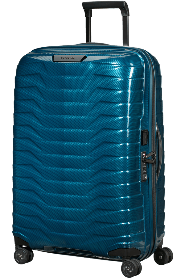 Samsonite Proxis Trolley (4 Ruote) 69 Cm Petrol Blue - STANGA Pelletteria