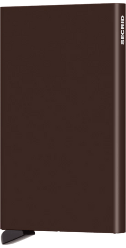 Secrid Cardprotector Brown - STANGA Pelletteria